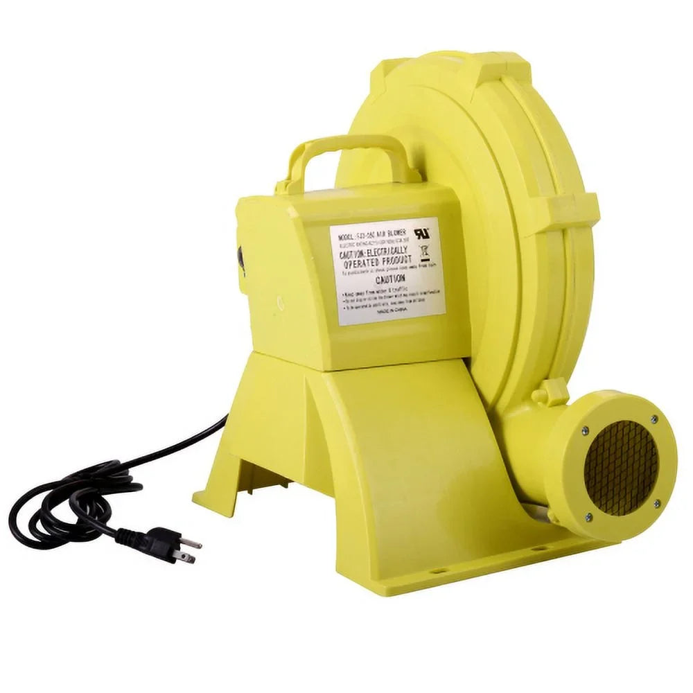 680 liquid Green - Slides, Yellow Air Castle, Portable W Pump Safe, Inflatable Bounce Fan and for Blower,