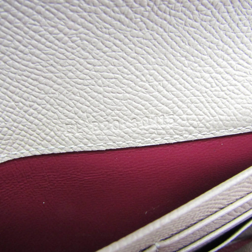 Bvlgari (Good) Pre-Owned 30415 Wallet Women's Pink Long Bvlgari (bi-fold) Leather Bvlgari