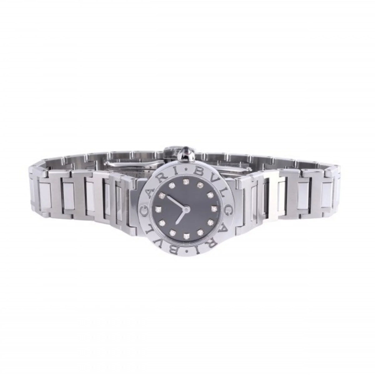 dial ladies (Good) gray Pre-Owned BVLGARI BBL23C6SS/12 watch Bulgari