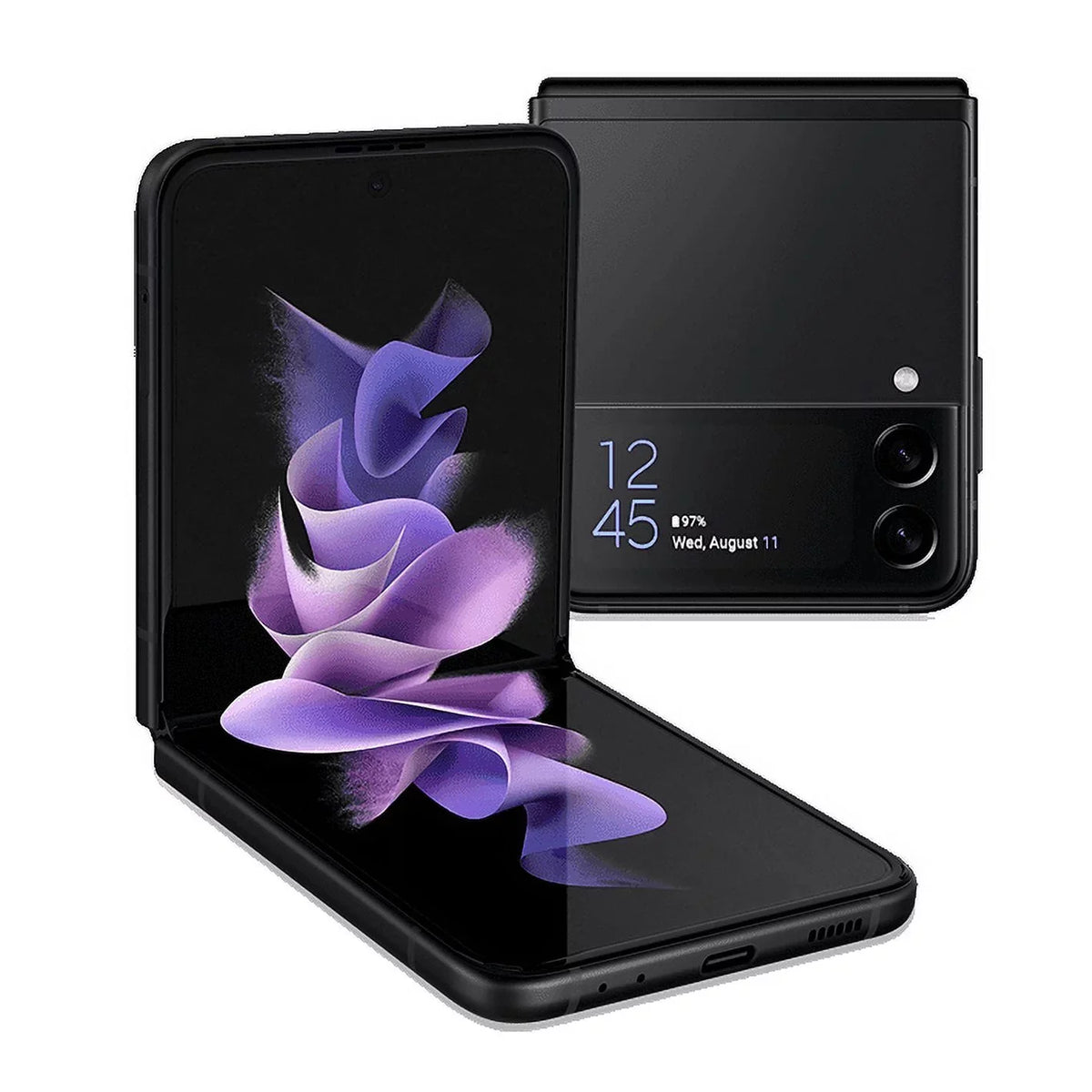 F711U (Fully Galaxy Fair) Pre-Owned 5G Black (Refurbished: Unlocked) 128GB Z Flip3