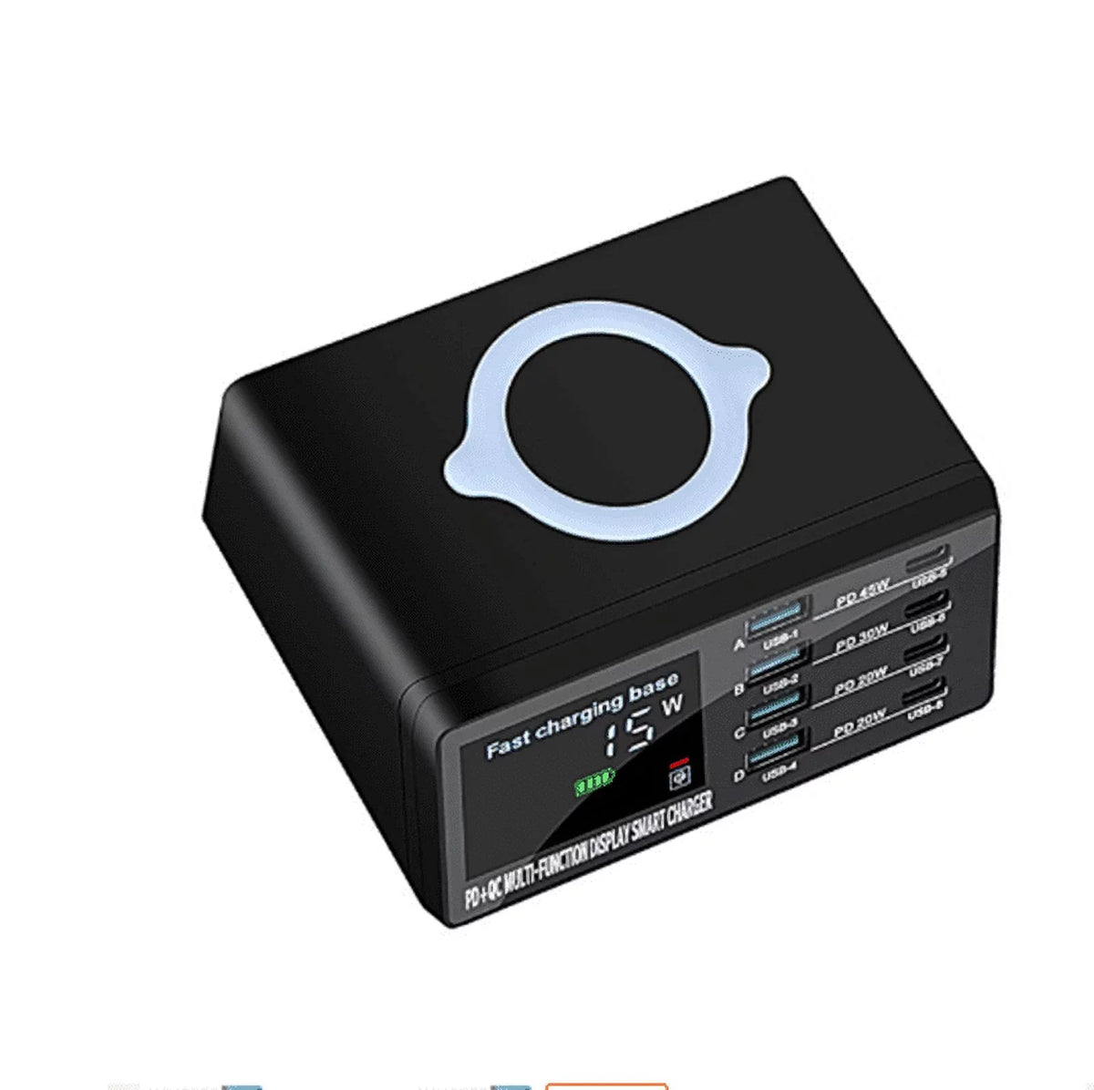 12 USB Phone Charging PD 11 Fast Charger iPhone 13 Charger Huawei USB Charger Adapter Station Xiaomi For 110W RIWPKFH Wireless C