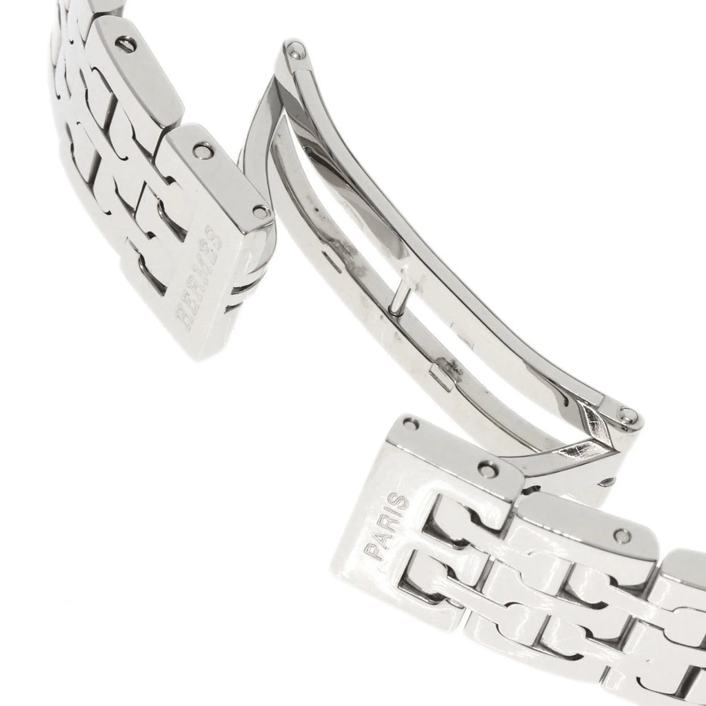 Stainless H HH1.210 Wristwatch Hermes Watch Ladies HERMES (Good) Pre-Owned Steel/SS