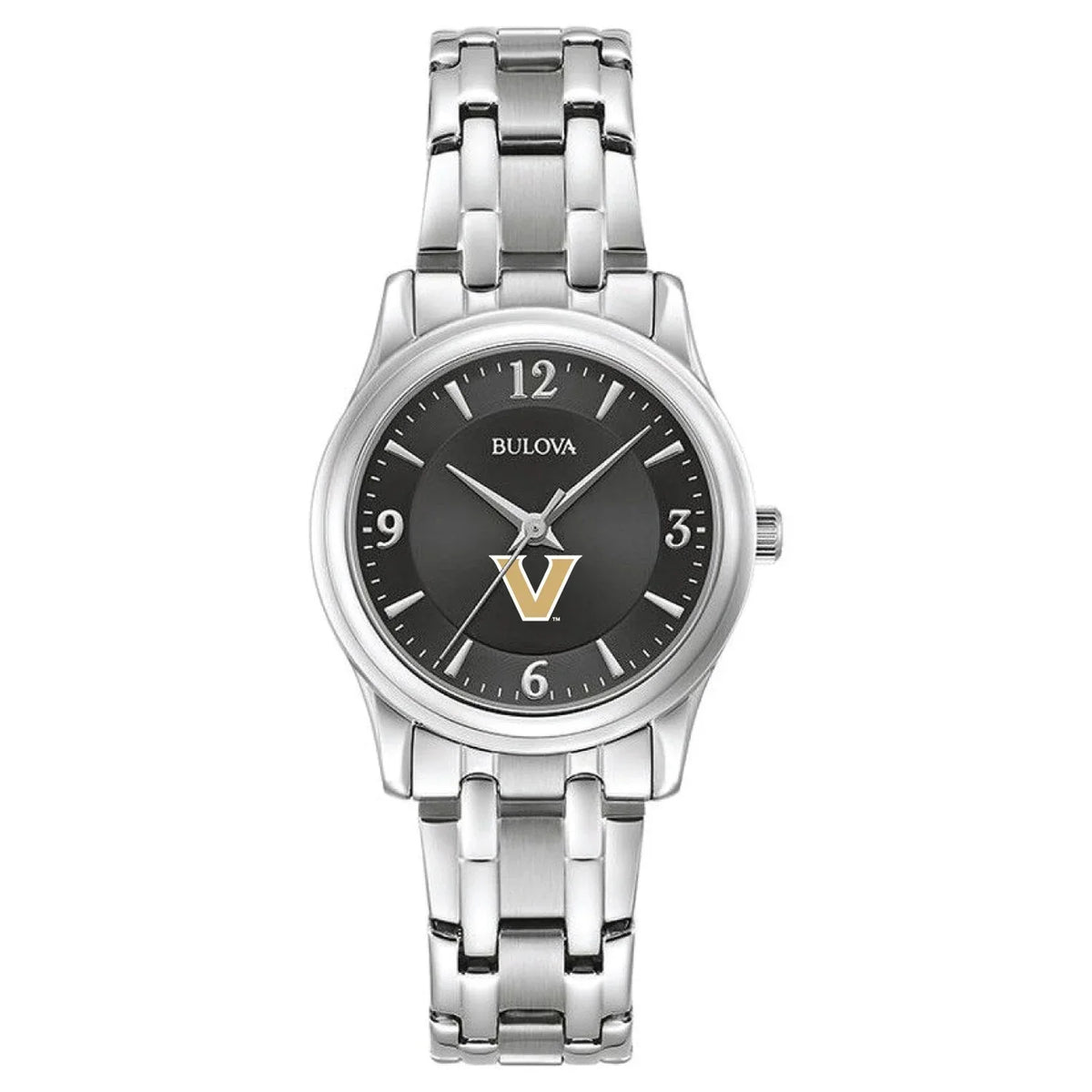 Women's Watch Black Collection Bulova Stainless Corporate Commodores Steel Vanderbilt