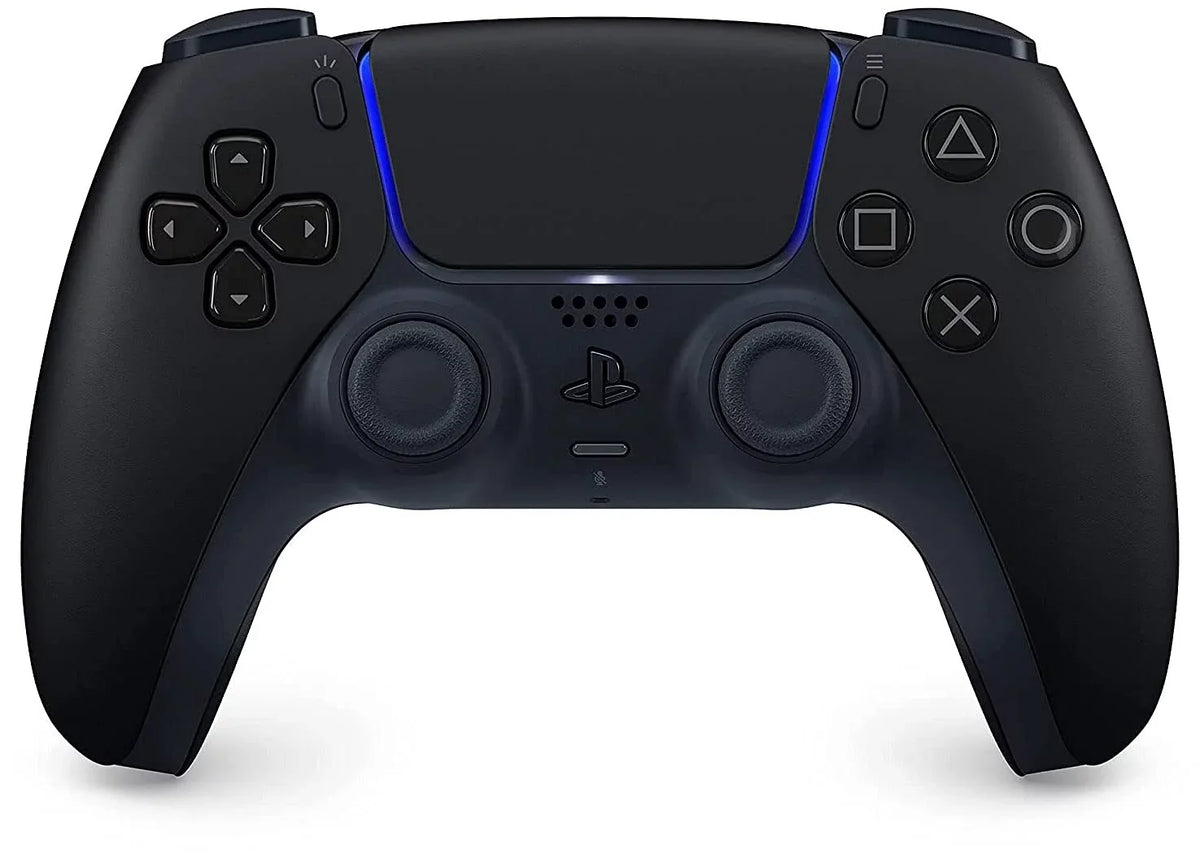 Disc Cleaning Black PS5 Controller, Playstation Bundle Cloth Disc) Microfiber and Version ( Allstars 5 Destruction Midnight with Extra