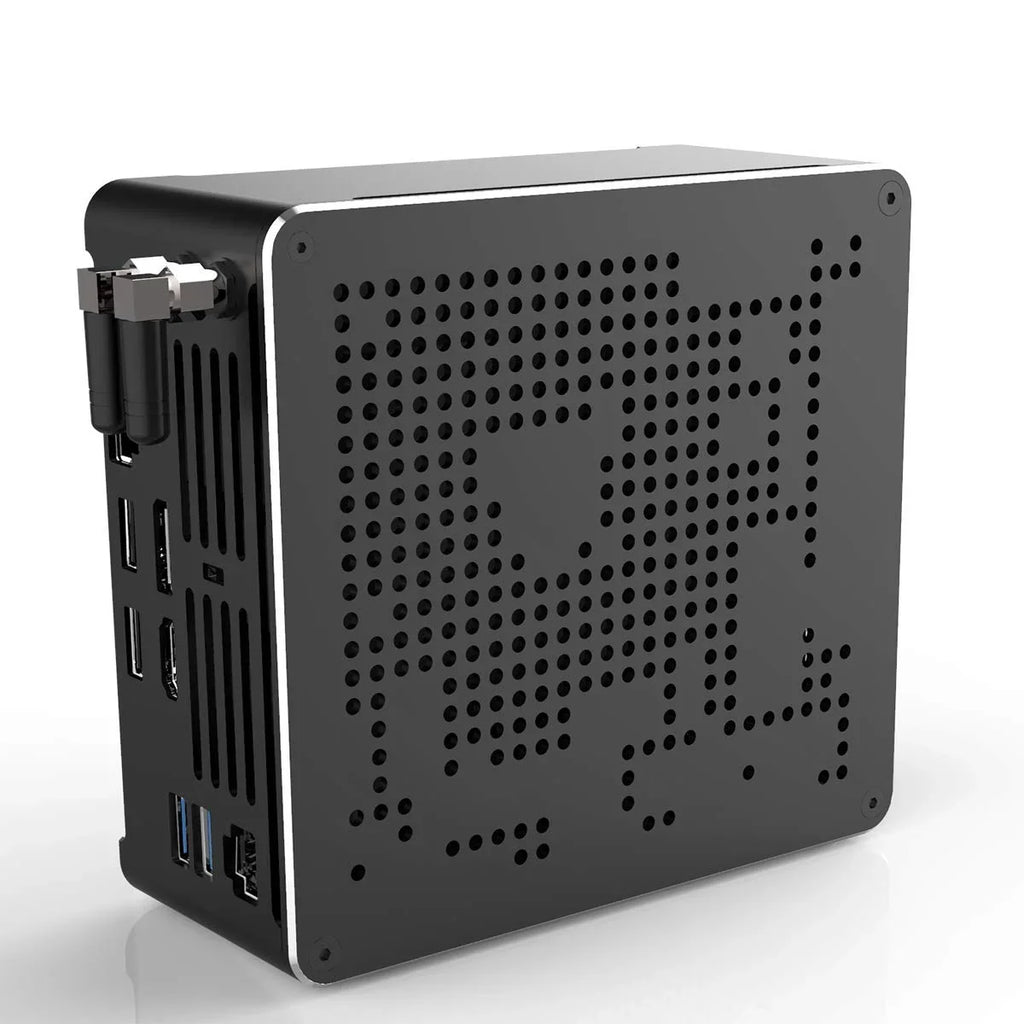 VR, 1TB 9750H mini Auto Dual Strong Type-C Mini Pro Power 4K PC Support On HD 64GB SSD / 4K HDD Displays Micro DDR4 Wireless Windows HDD Technology, 11 Small HD+DP, 2TB Extension, RAM i7 Computer