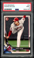 Card #49 Shohei Bowman 2018 Rookie Ohtani