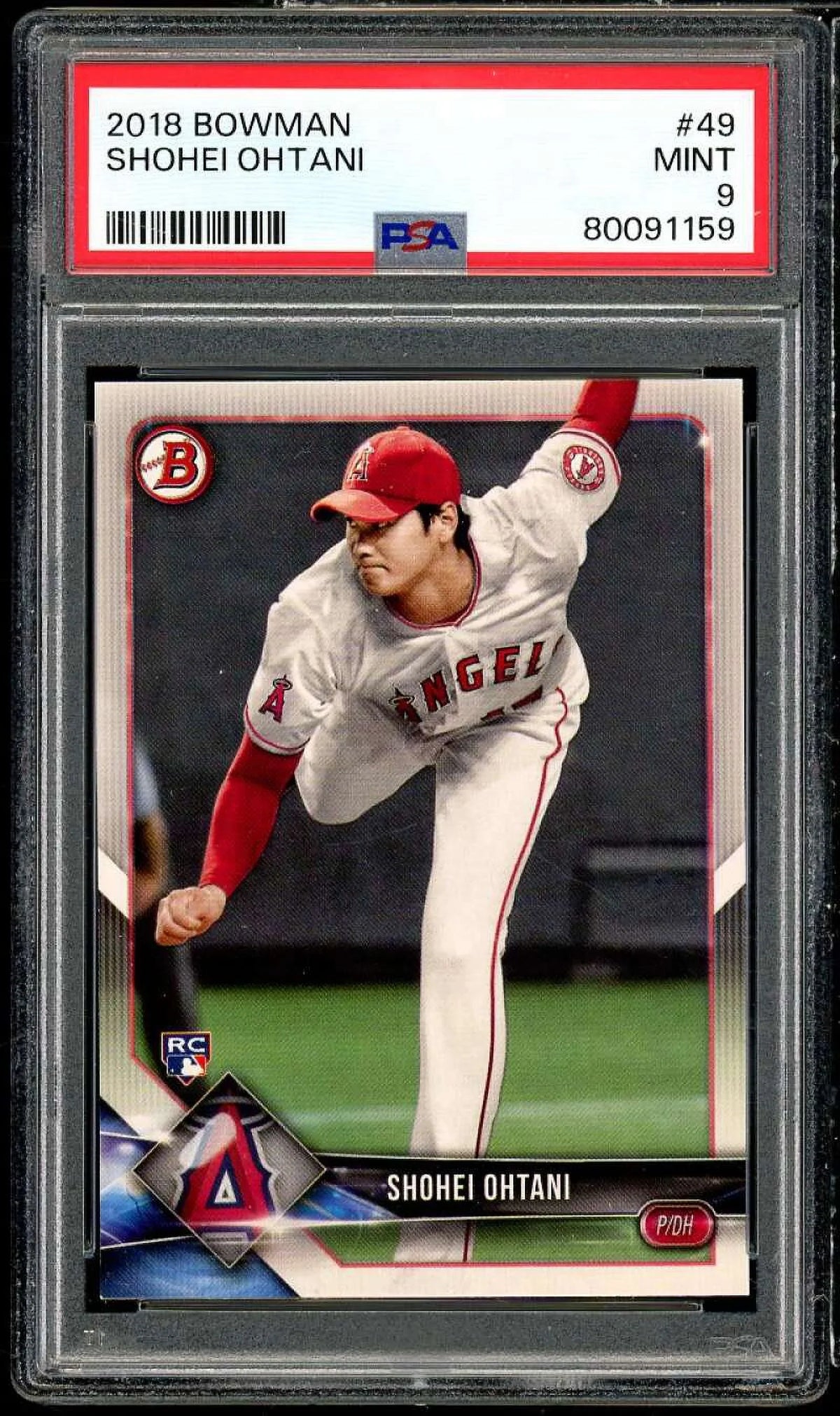 Card #49 Shohei Bowman 2018 Rookie Ohtani