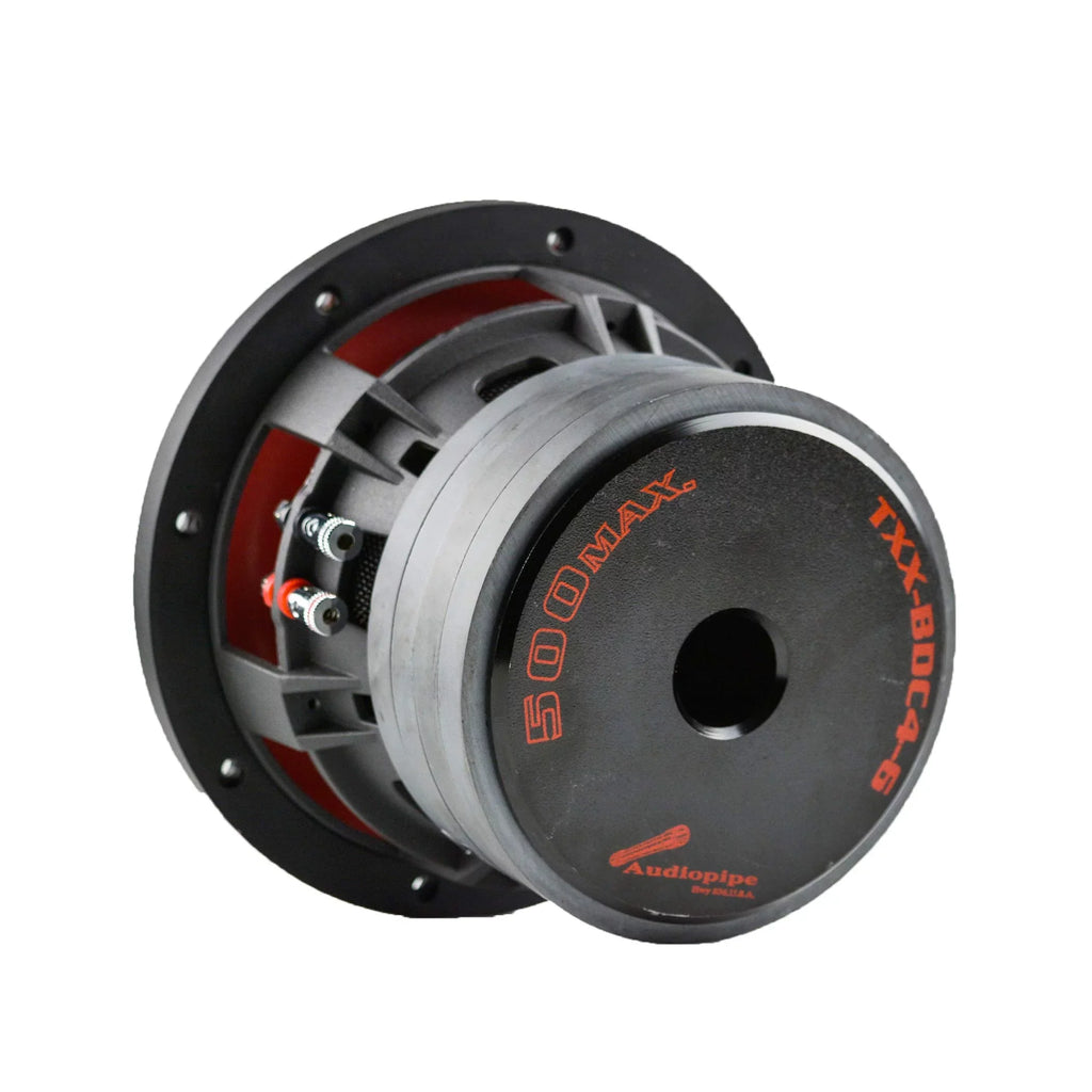 Audio AudioPipe 6.5 Stack 500 Inch Car Watt System Quad TXXBDC46 Subwoofer