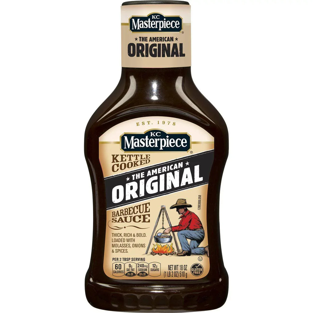 per KC 6 Masterpiece Barbeque Ounce -- Original 18 Sauce, case.