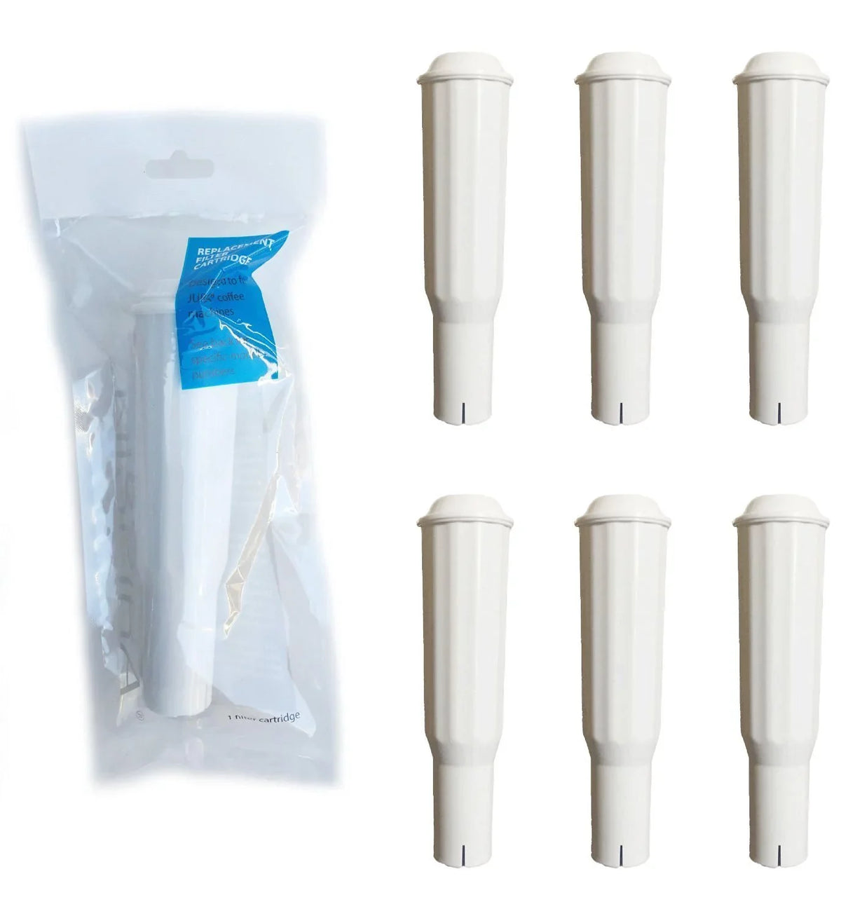 64553 Replacement NISPIRA, 6 Maker by liquid Cartridge Filters Filter Clearyl Coffee Jura