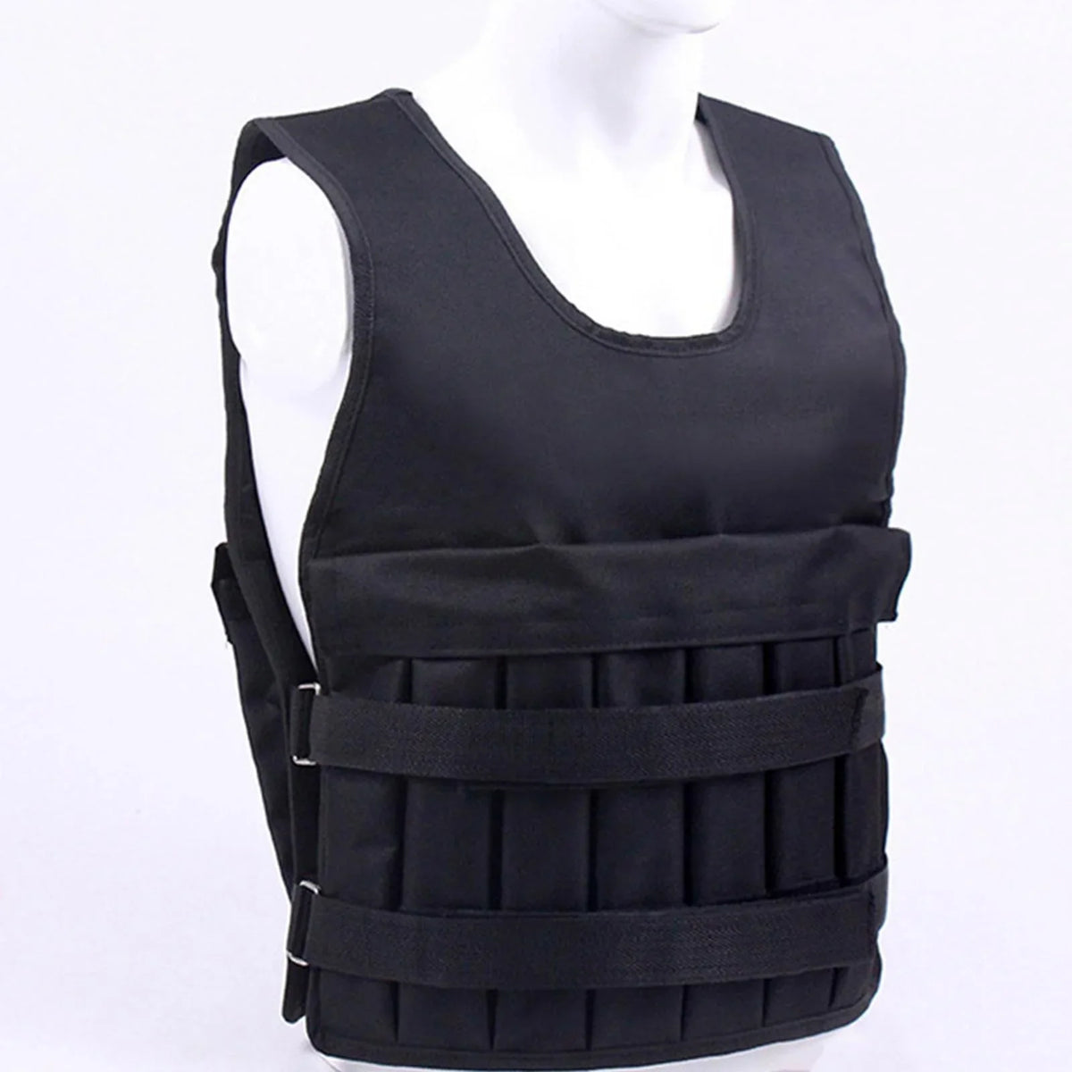 Strength Boxing Vest Loading for Running Training Vest 8 Exercise AMLESO Fitness Body Exercise Pockets Gym Slim Jacket Design Weight
