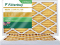 Filterbuy MERV Furnace HVAC 11 12x24x2 (2-Pack) Filters Pleated Air AC