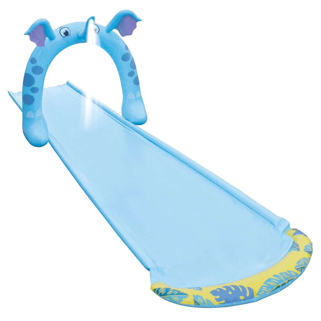 Pool Arch exterior Elephant Sprayer Inflatable Toy liquid Kids 16' Central Slide