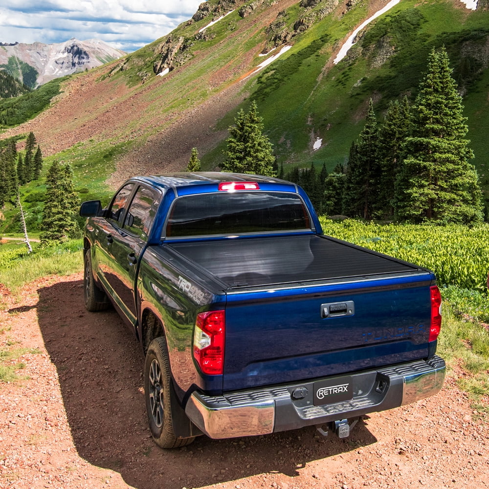 Bed Realtruck Compatible Deck | Retrax Cab Retractable System Tundra Toyota MX 6' Cover Regular 2007-2021 (78.7") Bed By | with Double 7" Truck & Tonneau 80842 Rail With Select