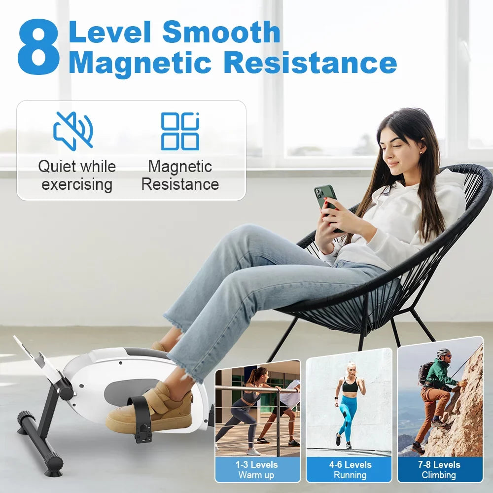Resistance Under Adjustable Magnetic Bike Desk