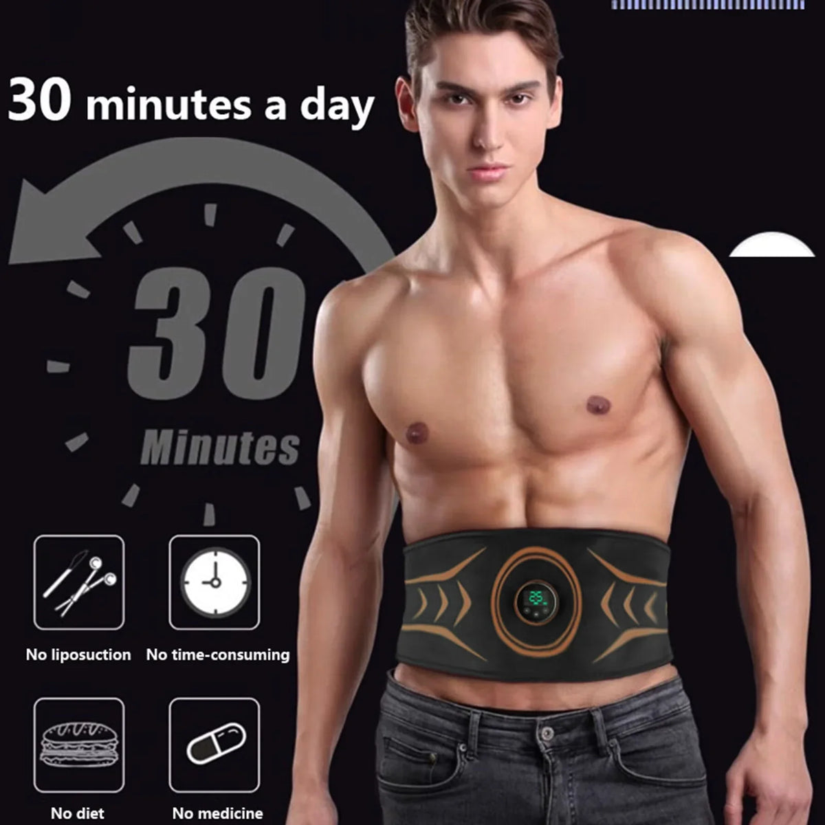 Workout Suitable Radirus Equipment Fitness Fat Fitness Abs Fitness Stubborn Belt Equipment Abs Belt Belt Dazzduo Abs Suitable Belt Suitable Muscle Fitness Muscle Tone Belt,Enhance Workout