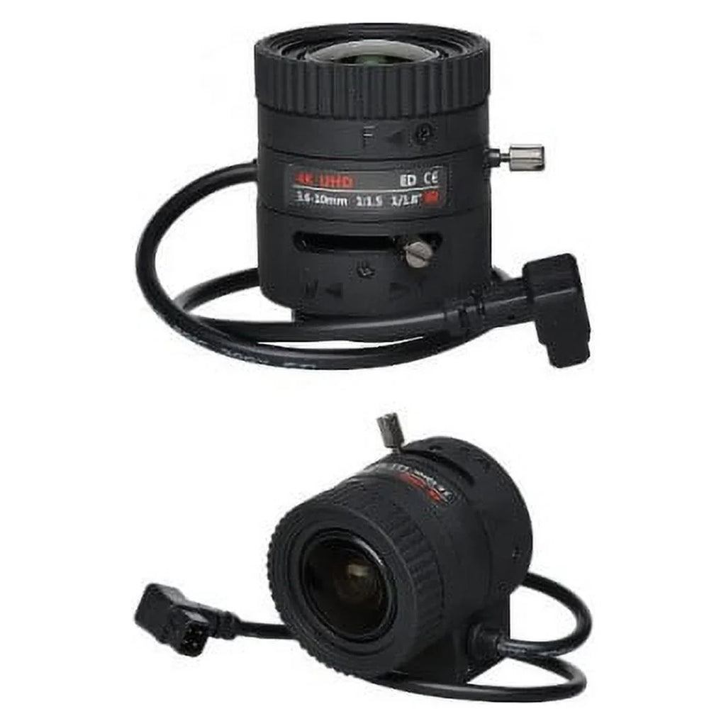 4K Corrected IR 3.6-10mm Pixel Lens DC Mega Iris Auto Focal Vari CCTV UHD