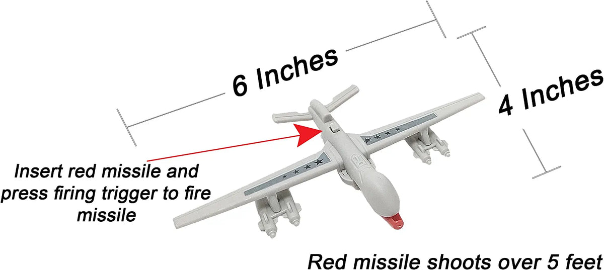 with Drones Effects Sound Inch 31 and Carrier Toy Military Aircraft 6 Vehicles