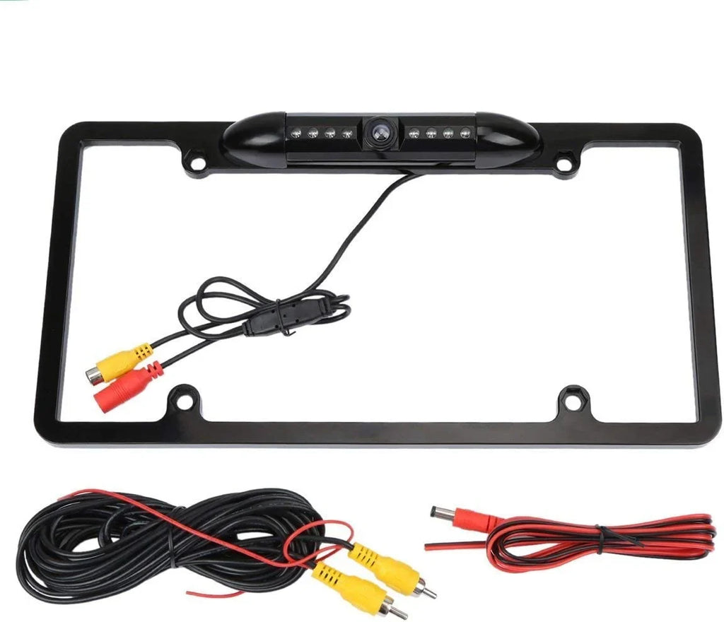 Plate Frame XAV-AX150 Black Backup License for Camera Rearview