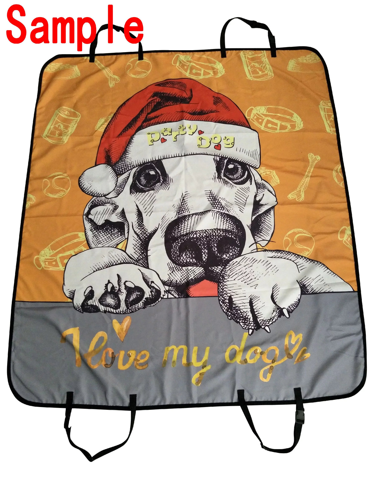 GCKG Elephant Colorful Car Mat For Music Dog Cargo Car Cover Trucks Seat Paisley and Note Seat Cars 54x60 and inches Pet Mat Hammock Heart with Mat Trunk SUV