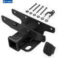 Auto Trailer (Include Tyger Compatible Factory Hitch engine; Hitch design TG-HC2J003B Cover with 20-24 & Rear Tow inch Jeep 2 Towing diesel 4xe) 21-24 JL/JLU Hitch Receiver 2018-2024 Wrangler Kit