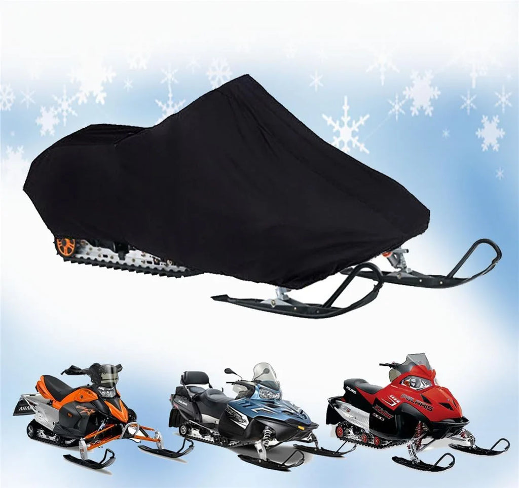 Sled. H.O. Bombardier 600 GSX Storage Cover All SE 2013-2015 Compatible Ski 200 Black. Snowmachine E-TEC Doo for Model Snowmobile the Denier