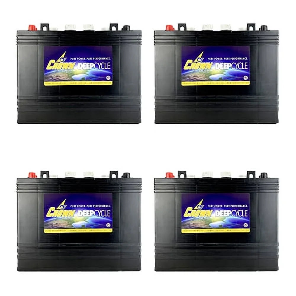 X4 Replacement Deep for Cycle Crown 150 Battery T1275 Trojan Battery AH