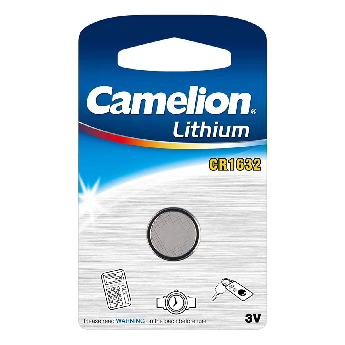 Cell Coin CR1632 3 Volt 25-Pack Lithium Batteries