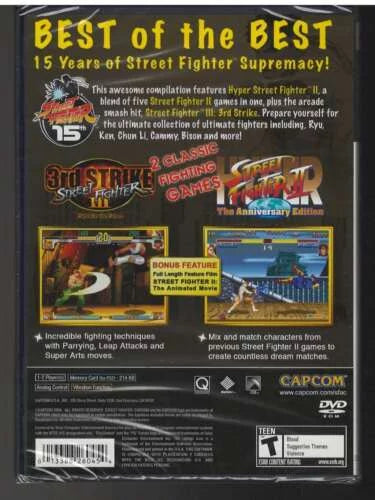 New PS2 Sealed Street Anniversary Version) (Brand Factory Collection Fighter US
