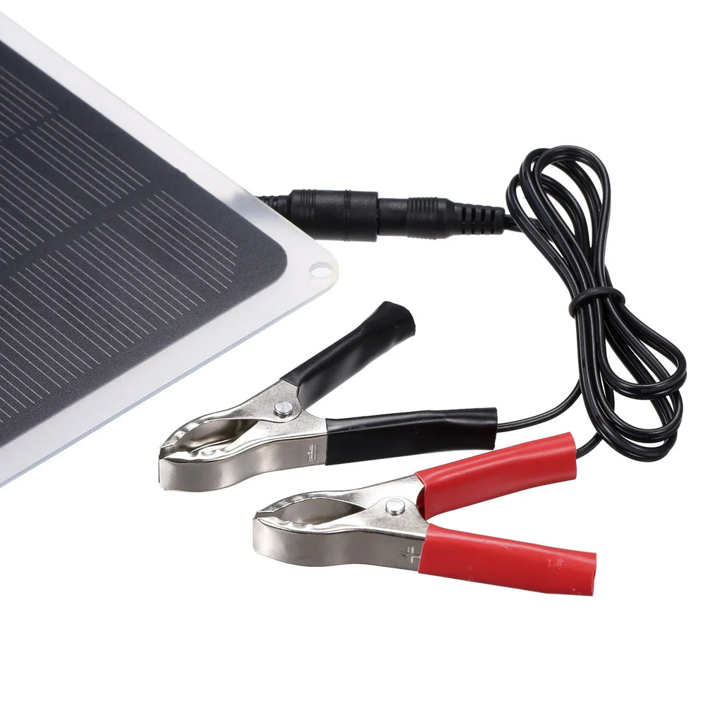 Hiking Accessories Charge Car Camping for for Solar Portable DC12V Panel Climbing Completed Fishing exterior 12V-Battery USB 10W with Port Chargers