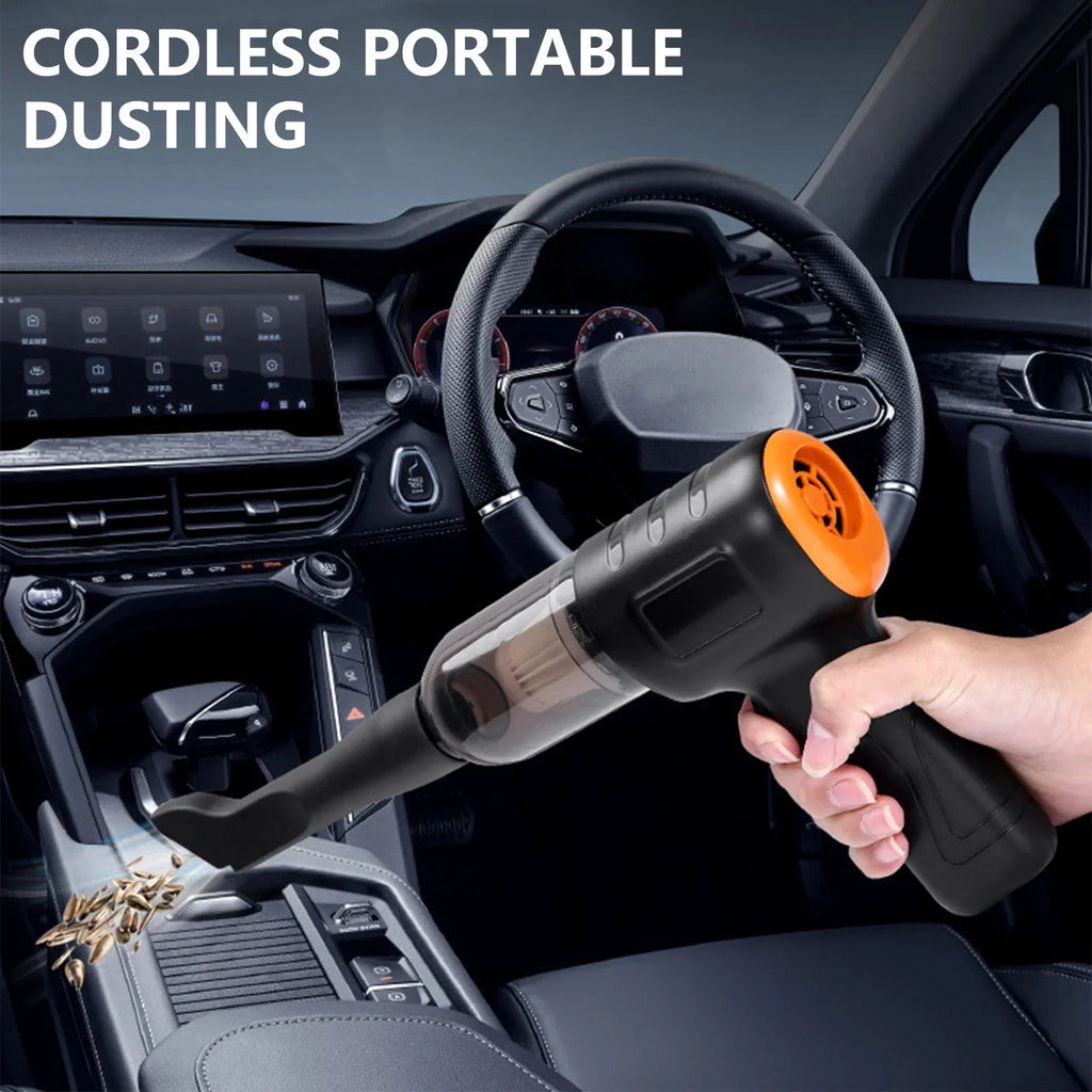 Handheld 16000 200W Pa Cleaner Visual Lightweight Bucket Dusts Cleaner Suction Hand Powerful Car For Vacuum Rechargeable 3000 MAh Battery Home Essentials Vacuum Vacuum Held