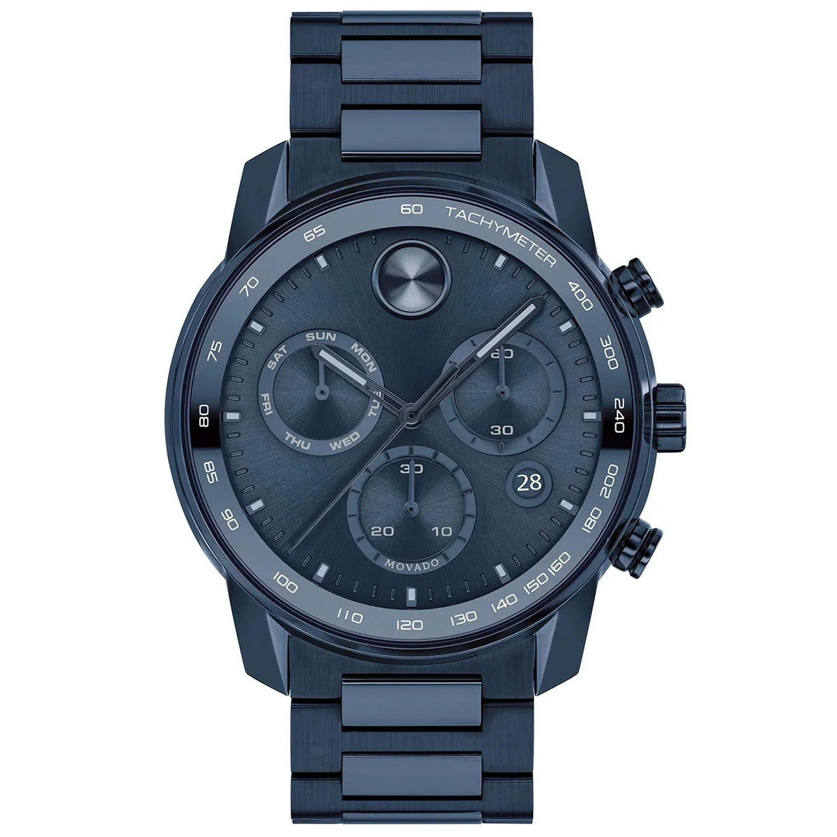 Bold Verso Men's Watch Dial Blue Movado
