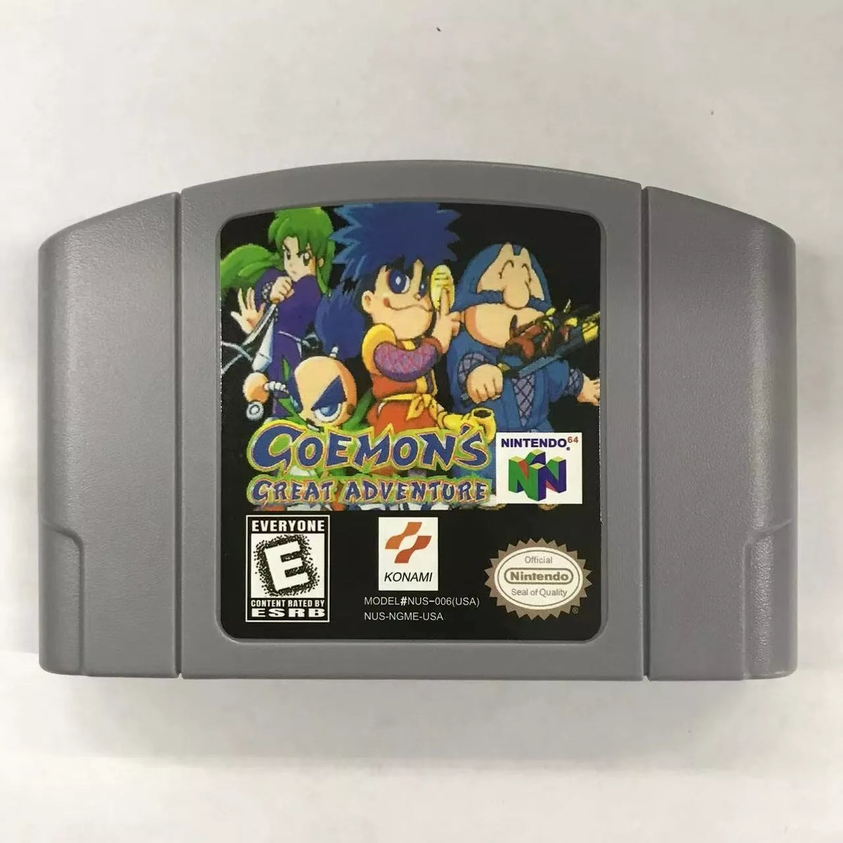Video for N64 Great Boy- Adventure Card Goemon's Game Cassette Game Nintendo