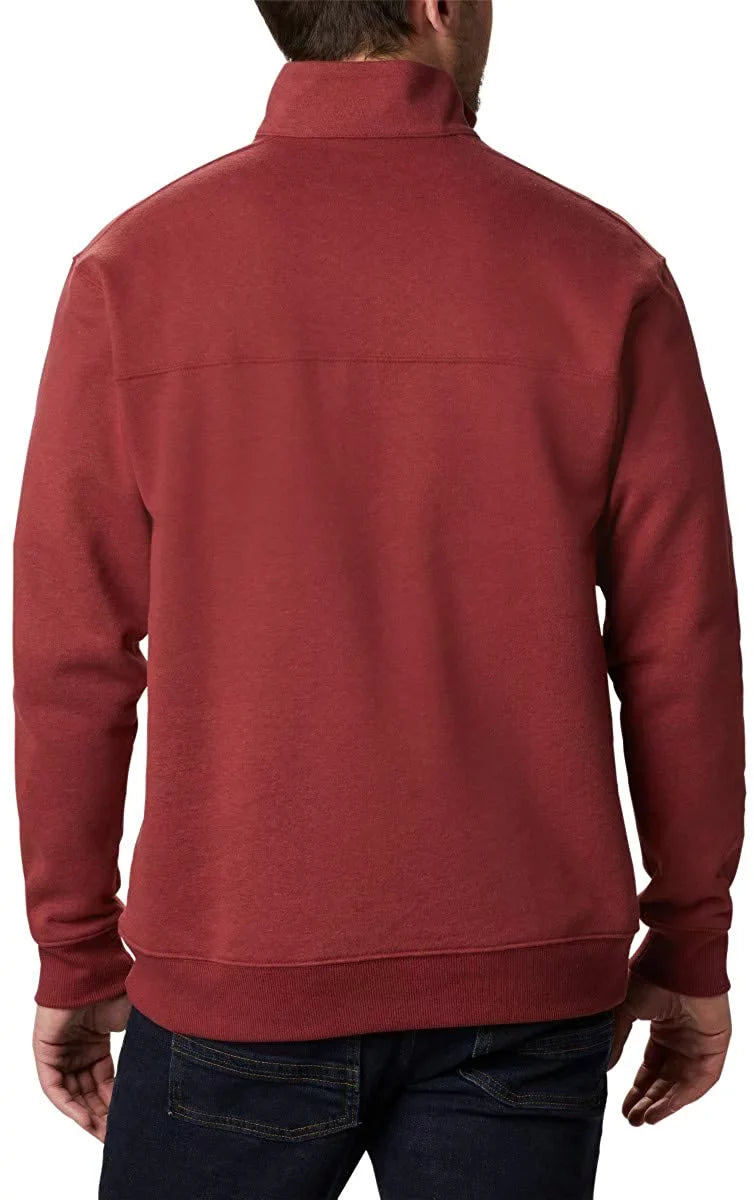 Men's Jasper, Red Zip, Large Columbia II Half Mountain Hart