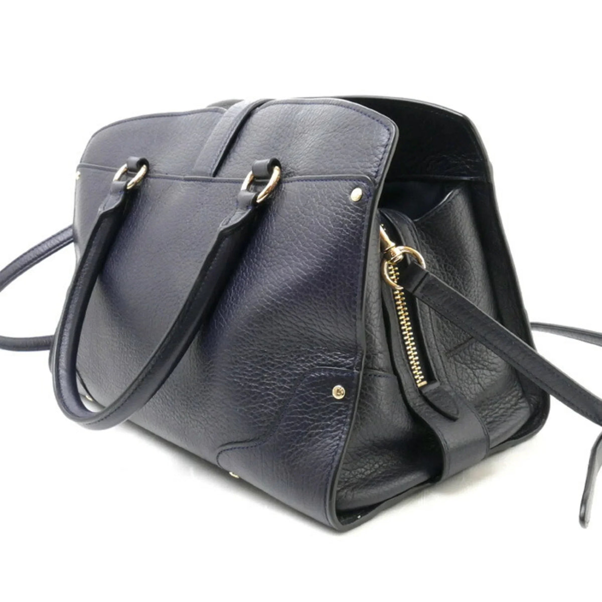 Shoulder 30 Bag (Good) 2Way Women's Pre-Owned Mercer 37575 Satchel Navy COACH