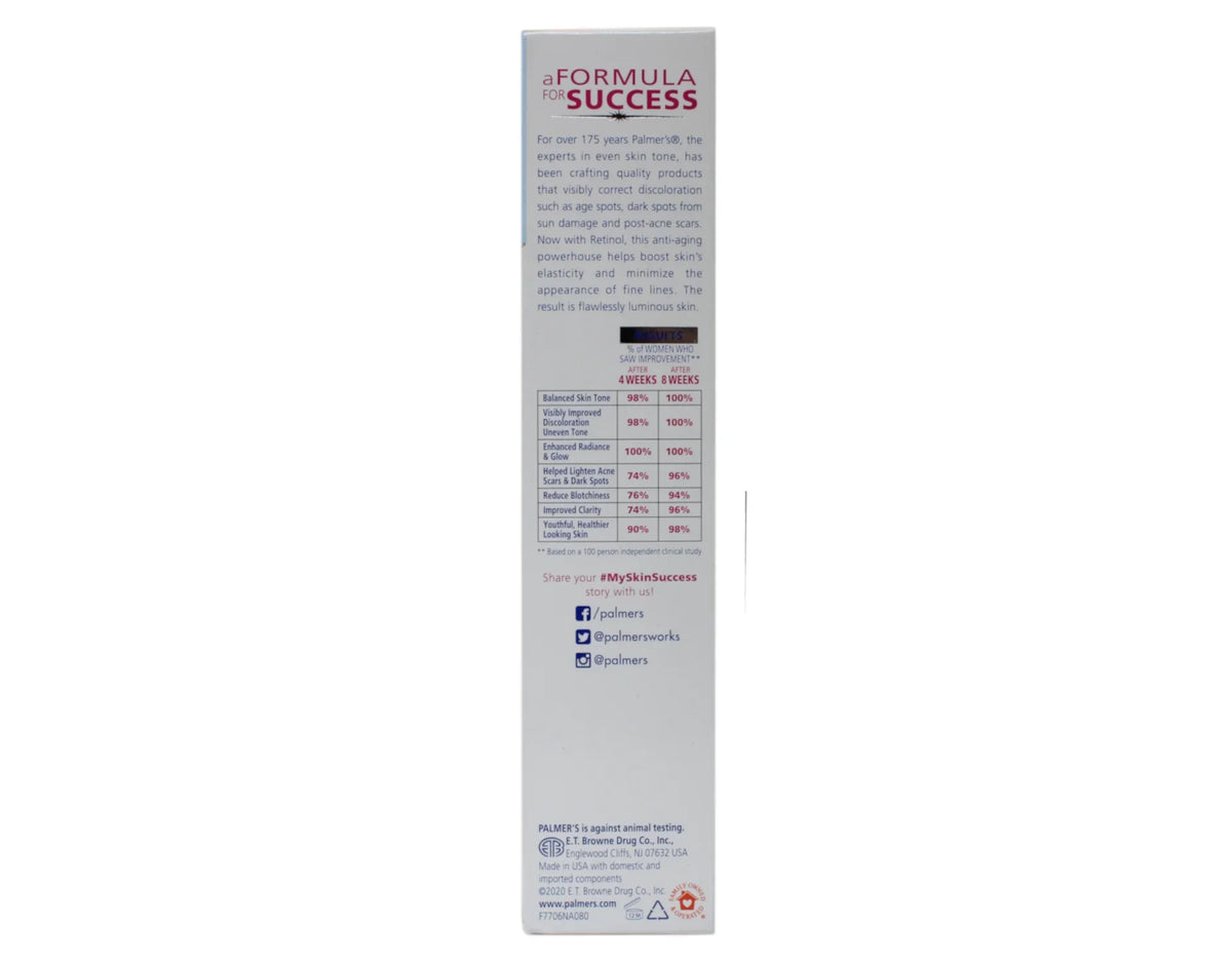 Palmer's Success of Skin Spot Pack fl Anti-Dark oz Lotion Fade 3 Milk 8.5 Body