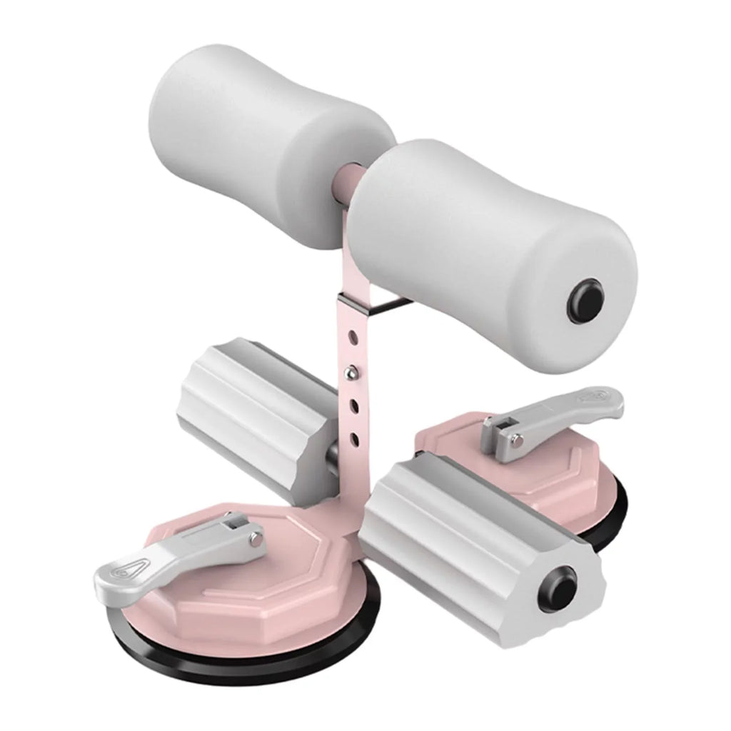 Cup - Abdominal Powerful Settings 3 Equipment Abs Gray Sitting Floor with Exercises Height Pink Suction Bar