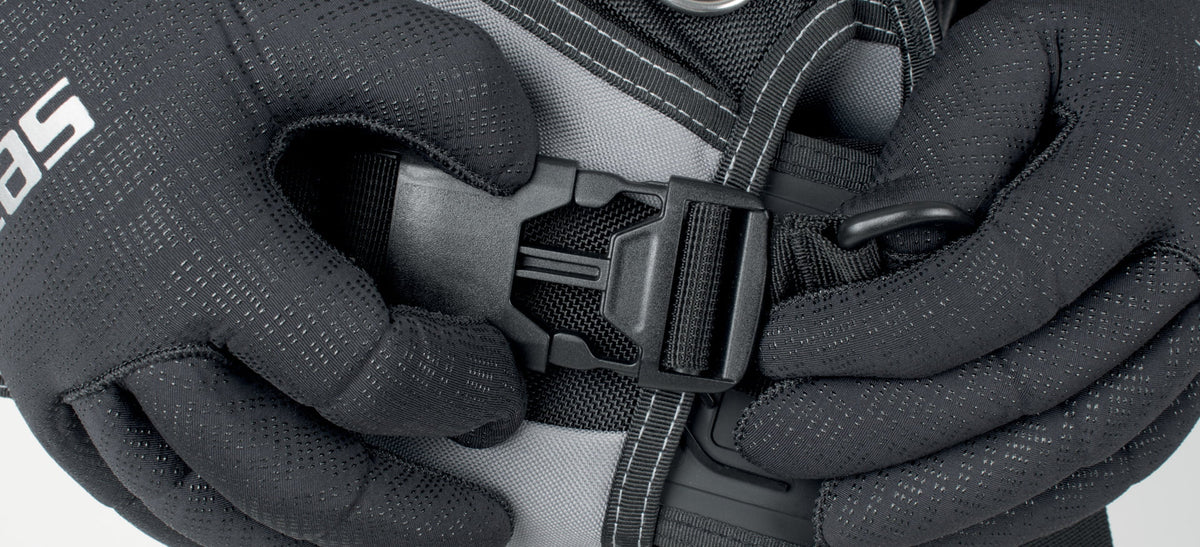 Buoyancy EQ-PRO Compensator - SEAC Black/Grey Medium -