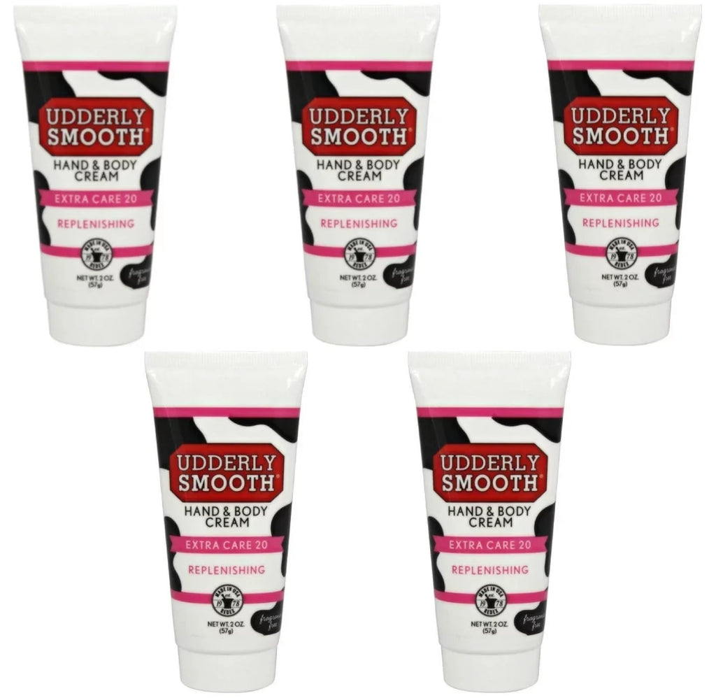 Cream Smooth 5-Pack & Udderly 2 Hands Body Extra Replenishing oz, Care 20
