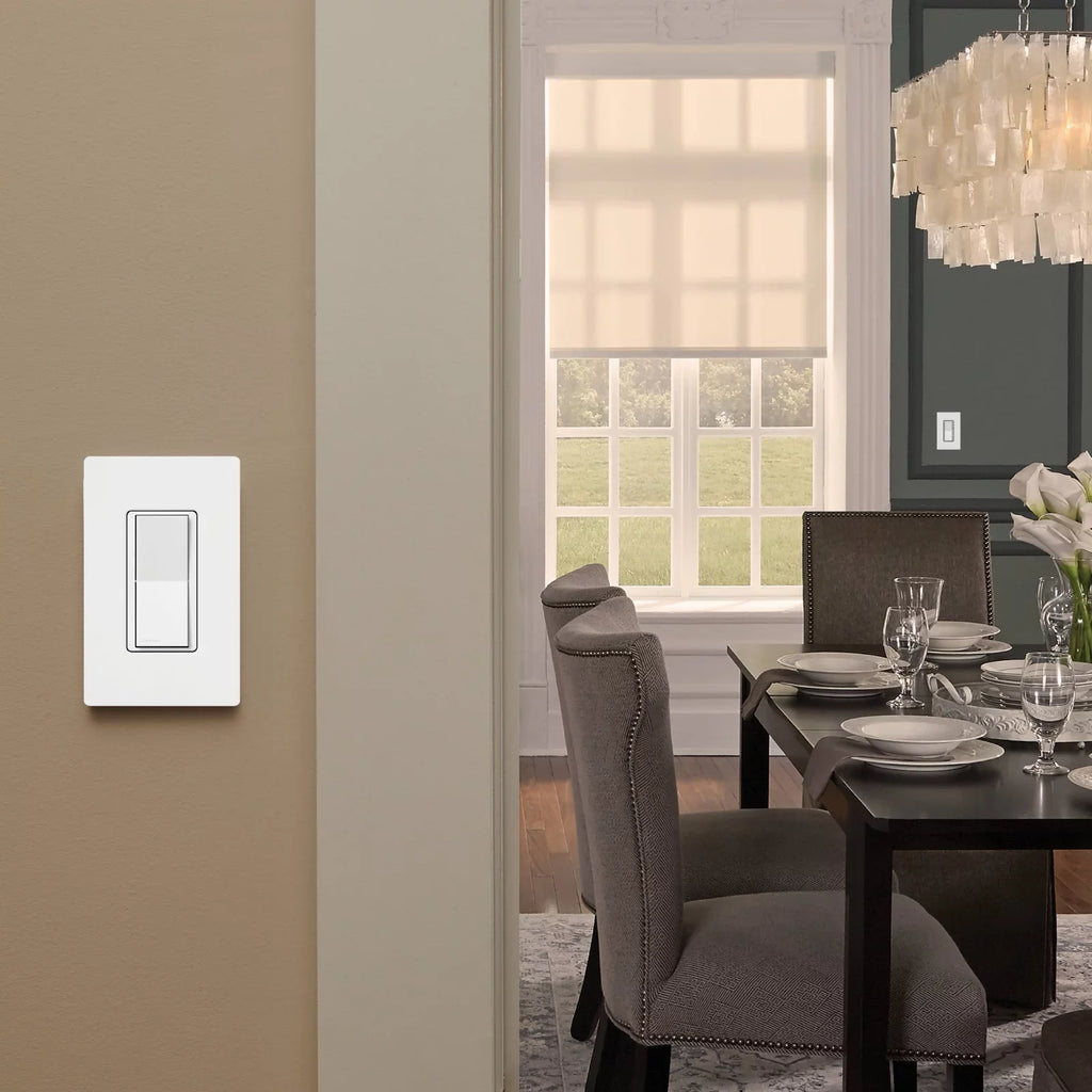 Light with Switch use Diva Switch, Accessory | only for Lutron Claro Smart Switch/Claro DVRF-AS-LA Almond | Smart Dimmer Smart