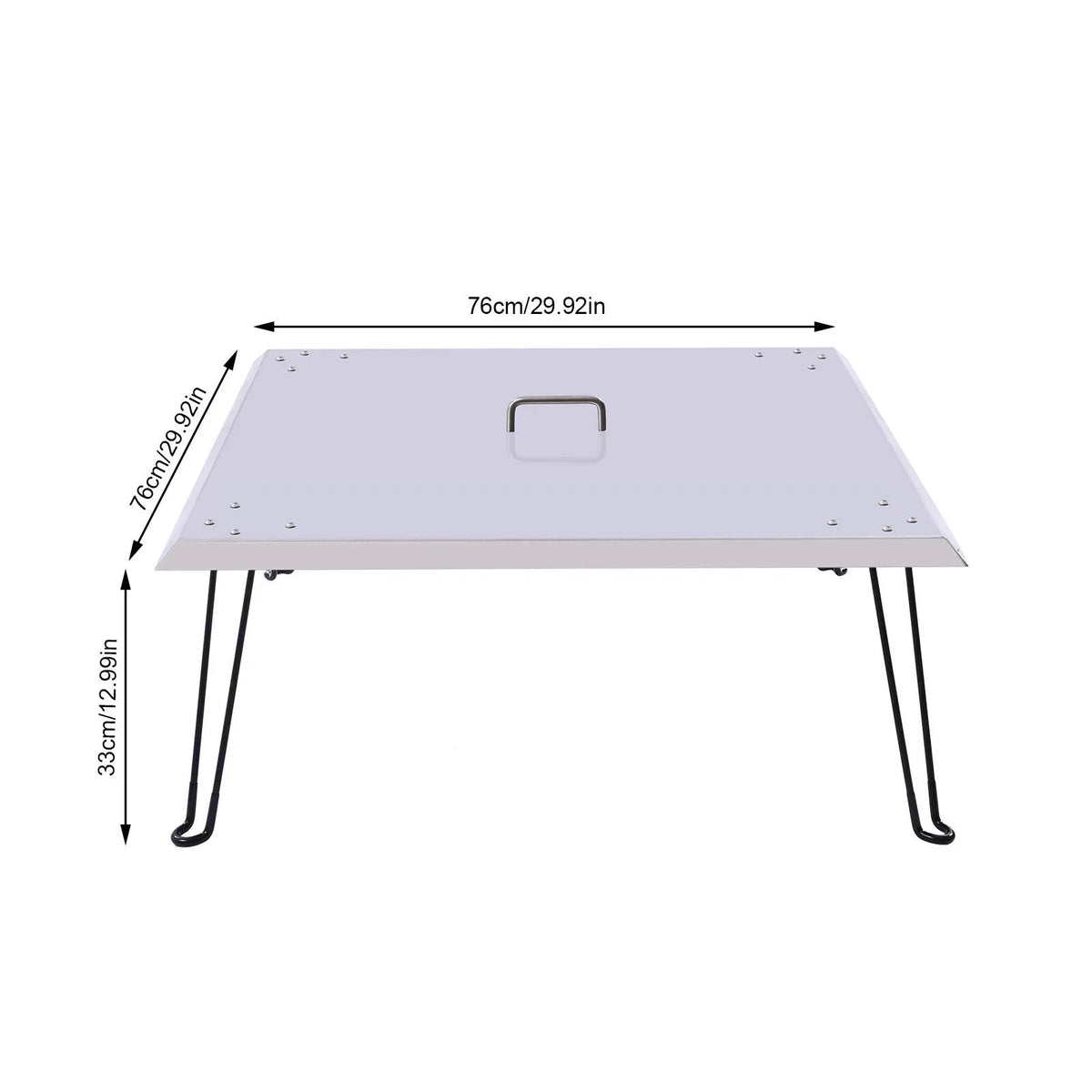 Heater Patio Fire Deflector-Turn Burner Pit Heat Cover Pit a 30"x30" into Fire