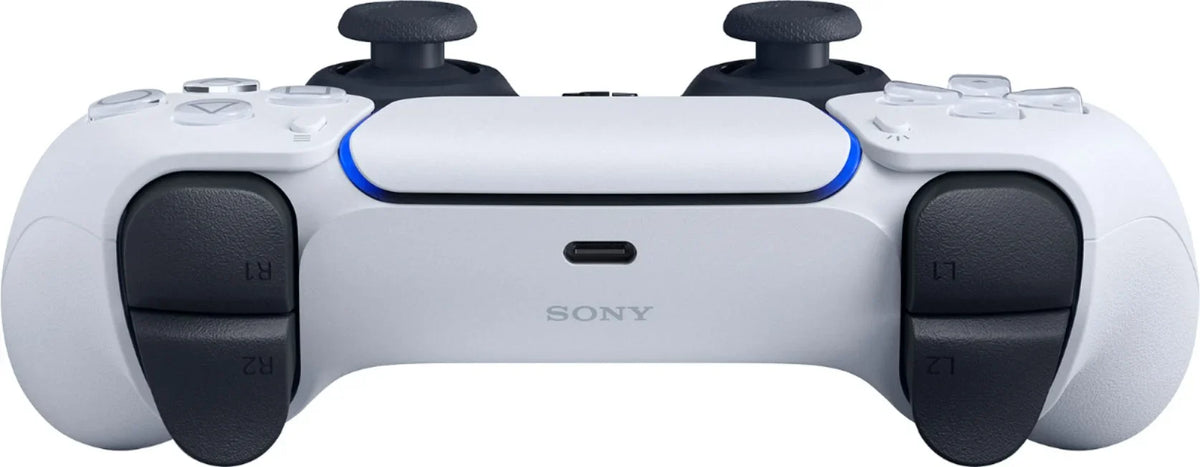 Cleaning and Bundle 5 Station A Charging Playstation Cloth Extra White DualSense with Disc Console with Big Adventure Controller, Version Sackboy: