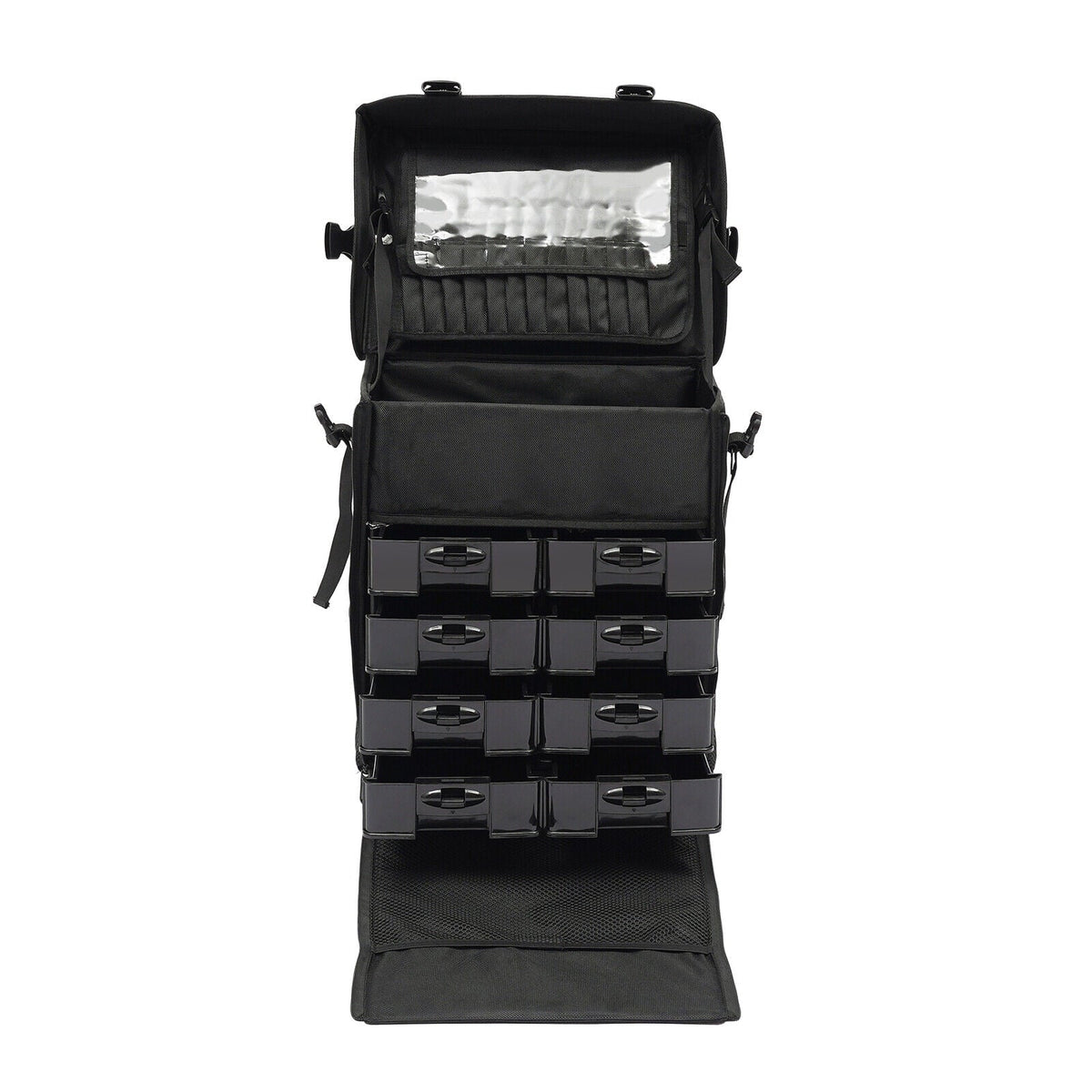 Makeup Makeup Wheels Up Trolley, with Suitcase Suitcase Rolling Case, Case Make Cosmetic Trolley, Cosmetic