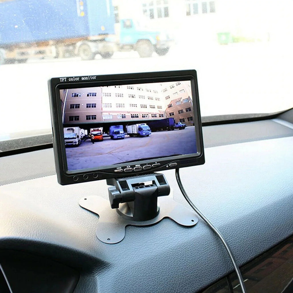 cable 18 Night parking for Monitor IR with Van LED RV system Bus reverse feet Car Vision+32 Truck TFT 12V/24V camera 7inch Car LCD