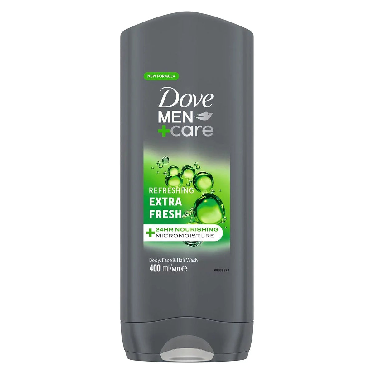 For Refreshing Face Body Micromoisture Pack 3-In-1 Ml Men Of + Wash With Fresh Care Men Dove Technology 3 Extra Nourishing Body 24-Hour And Wash 400 Hair,