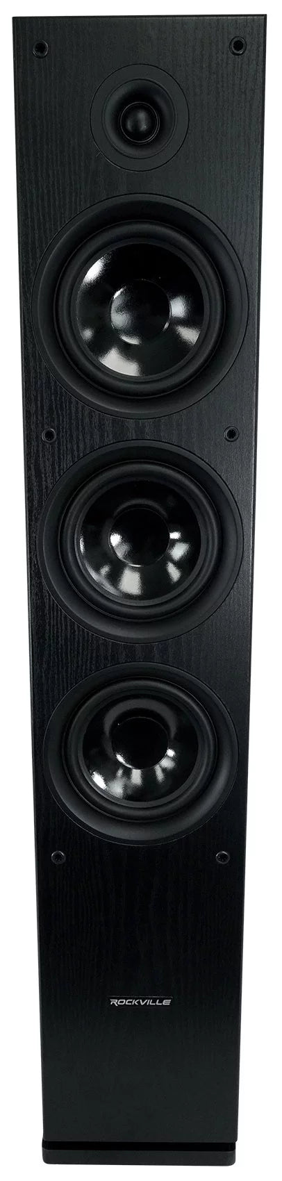 Tower 68B RockTower Ohm Home Rockville (1) Speakers 8 Black Passive Audio