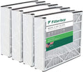 Filters Furnace and Trion MERV Generalaire, 8 (4-Pack) for HVAC Air Bear, Ultravation Skuttle, Pleated 20x25x5 Air AC Filterbuy