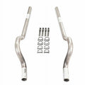 Car Kit Rear No 62-74 Exit B Exhaust Mopar Tips Body Dual Muffler 2.5" No