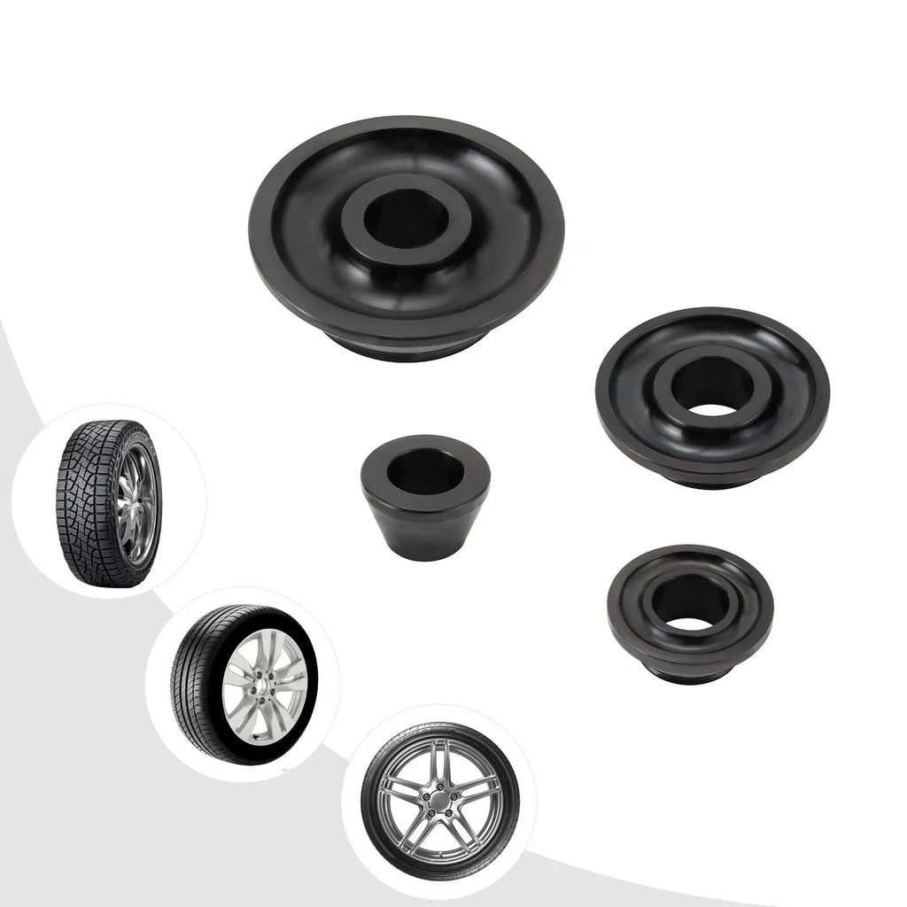 Sizes 4 Tire Wheel 36mm Balancer Kit Cones Steel Balancer Cones 45-gauge Adapter
