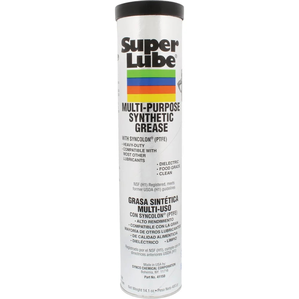 1PACK Cartridge 14 Oz. Synthetic Multi-Purpose Lube Grease Super
